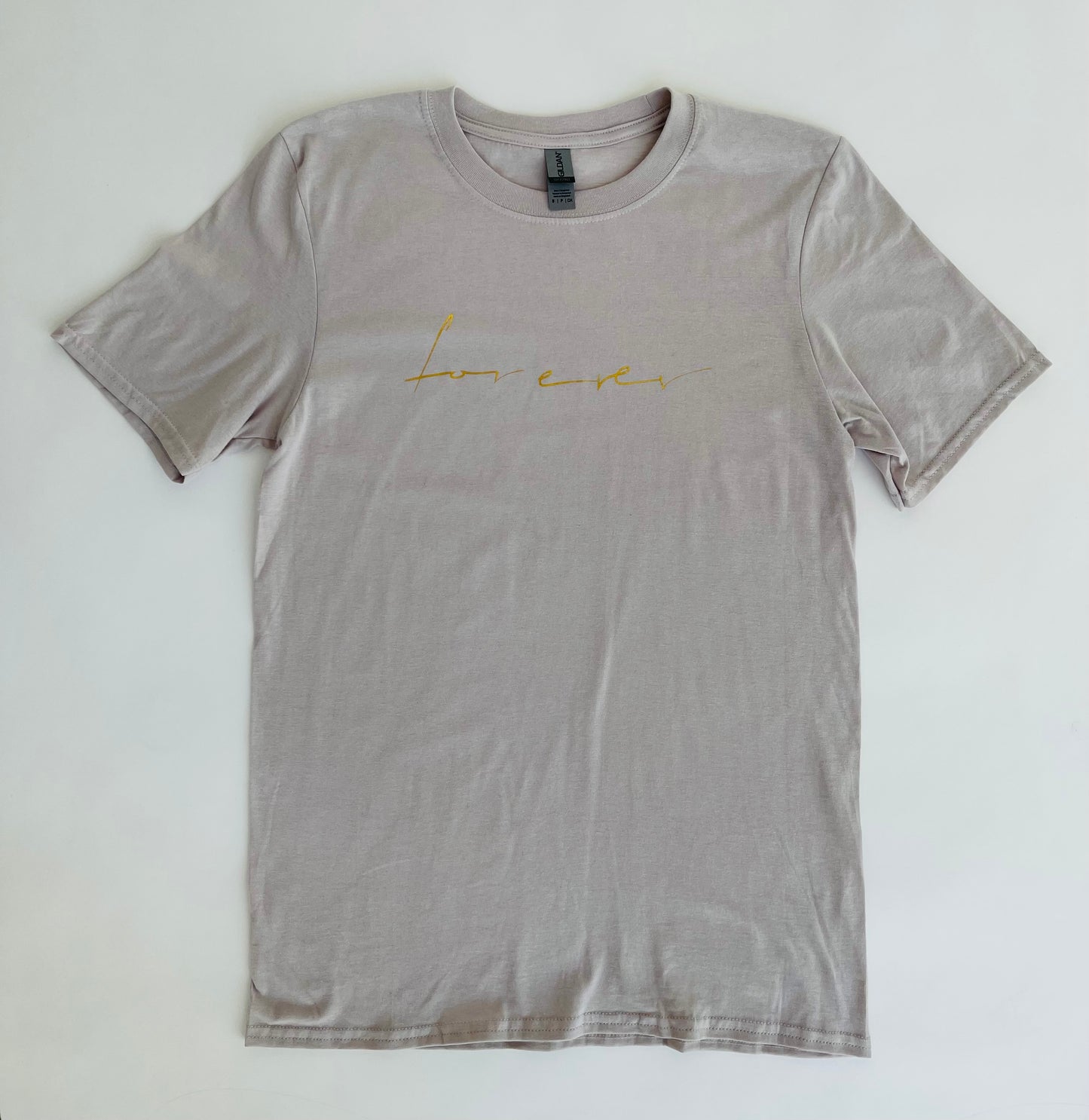 FOREVER TEE (ICE GREY, extended sizes)