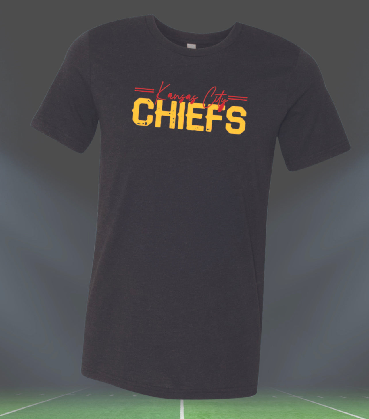 Cursive Kansas City over Chiefs Graphic Tee