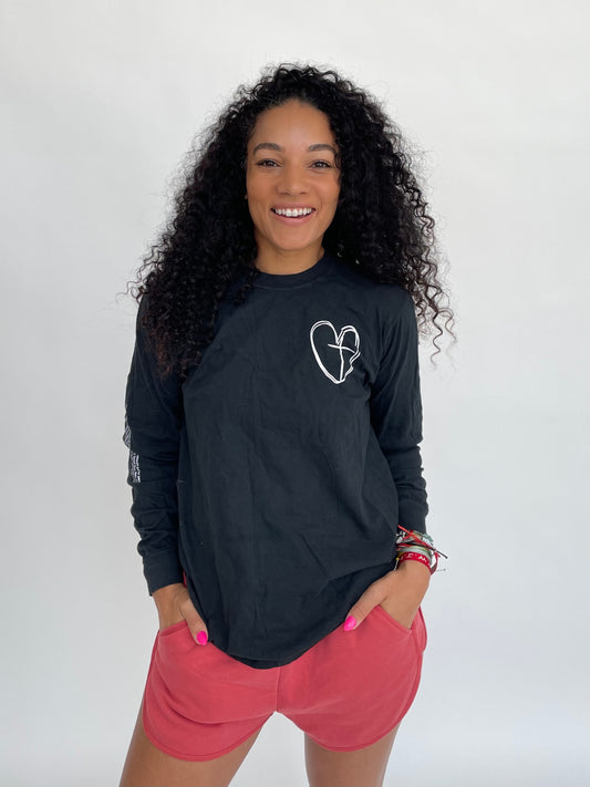 Find Your Voice Long Sleeve Tee (extended sizes)