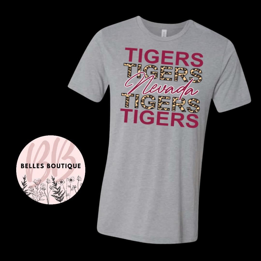 Stacked Tigers Tee