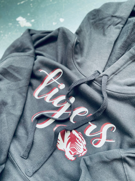 Script Tigers Hoodie